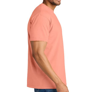 T-shirt imprimé à manches courtes pour homme, en polyester/coton durable, col rond, coupe classique, séchage rapide, léger et respirant, vente en gros - Product Image 3