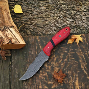 Cuchillo de Caza Hecho a Mano con Acero de Damasco de 67 Capas de Alta Calidad, Cuchillos de Cocina para Rebanar y Cortar - Product Image 1
