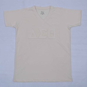 Camisetas de Mujer de Manga Corta de Algodón Blanco de Primera Calidad con Logotipo Personalizado Bordado en Relieve en la Parte Delantera - Product Image 4