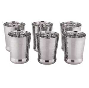 Stainless Steel Stemless <b>Wine</b> Glass Ergonomic Metal <b>Wine</b> Tumbler Shatterproof Cocktail Juice Drinking Cup Bar Tableware - Product Image 4