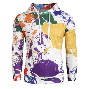 Sudadera con Capucha Sublimada para Hombre de Súper Calidad, Personalización OEM, Sudadera Deportiva Sublimada - Product Image 1