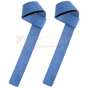 Sangles de musculation en cuir de qualité supérieure, confortables et durables pour les séances de levage de charges lourdes. - Product Image 2