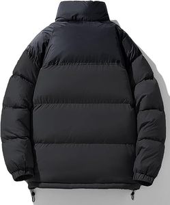 Custom Logo <b>Mens</b> Puffer Jacket <b>Winter</b> Warm Bubble <b>Coat</b> Heavyweight Padded <b>Parka</b> Jacket Windproof Outerwear - Product Image 2