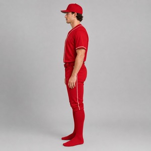 Tenue de baseball professionnelle, vêtements athlétiques conçus pour l'identité d'équipe, les séances d'entraînement, les matchs de championnat et les activités en plein air - Product Image 2