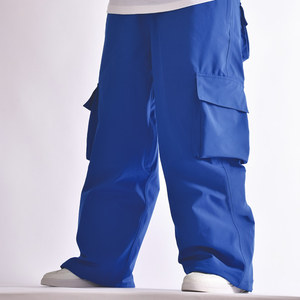 Nouveau unisexe personnalisé surdimensionné coupe-vent imperméable taille réglable pantalon de neige hiver polaire thermique Baggy OEM pantalon de ski ample - Product Image 1