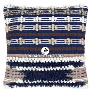 ปลอกหมอนอิงสไตล์โบโฮสุดพิเศษ ตกแต่งห้องนั่งเล่น ตกแต่งบ้าน ปรับแต่งด้วยดีไซน์ตามสั่ง หมอนอิงโบโฮ จาก INDIAN TEXTILES H/L - Product Image 4