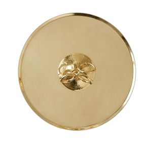 Centro de Mesa Dorado, Plato Redondo para Pastel, Soporte Decorativo de Metal Hecho a Mano para Ocasiones Especiales - Product Image 2