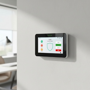 Système d'alarme de sécurité domestique intelligent Sudex 7 pouces IPS couleur WiFi 4G GSM avec Alexa, matériau ABS, contrôlé par application - Product Image 2