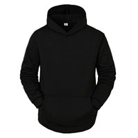 Ensemble sweat-shirt à capuche et pantalon de jogging pour homme, couleur unie, décontracté, hiver, tricoté en molleton, 100% coton, streetwear, taille L