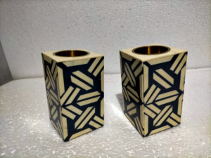 Porte-encens de luxe fait à la main en résine incrustée de coquillages Mubkhar Premium nacre parfum traditionnel Oud Ramadan et cadeau de l'Aïd - Product Image 6