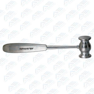 Instrumento ortopédico de acero inoxidable con mazo de hueso Collin Lucae de 8,25 pulgadas para cirugía ósea, fuente de alimentación Manual, instrumento médico - Product Image 5