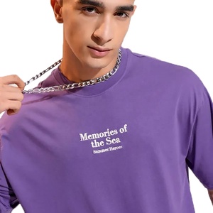 T-shirt personnalisé 100% coton T-shirt surdimensionné de sport d'entraînement de gymnastique lourd pour les hommes imprimé Style décontracté respirant grande taille - Product Image 5