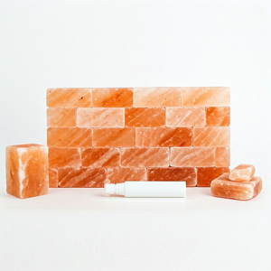 Export Quality Himalayan Pink Salt <b>Bricks</b> Natural Crystal Blocks <b>for</b> Spa Salt <b>Wall</b> Installation Wellness Therapy Rooms Interior - Product Image 2