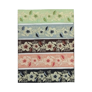 ถุงของขวัญผ้าปักลายดอกไม้สีสันสดใสการออกแบบที่ซับซ้อนเป็นมิตรกับสิ่งแวดล้อมสำหรับงานหัตถกรรมแฟชั่นตกแต่งบ้าน - Product Image 1