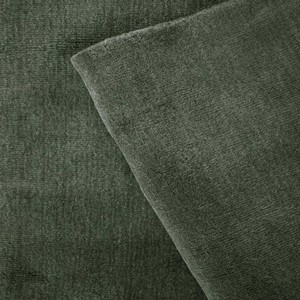 Tapis uni vert olive, 14 mm d'épaisseur, tissé à la main, moderne, luxueux, doux, pour salon et chambre à coucher - Product Image 5