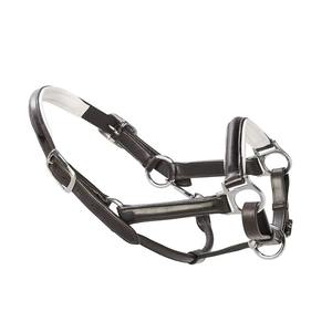 Harnais de polo en cuir et nylon durable pour chevaux, ajustement réglable, rembourrage doux, quincaillerie, design confortable, entraînement équestre - Product Image 3