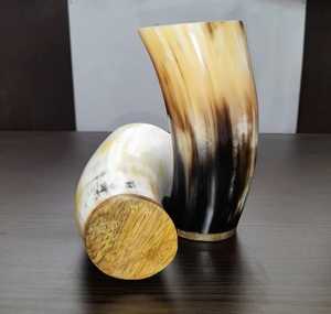 Verre à shot en agate naturelle de qualité export, design antique, fait main, pour bar, idéal comme coupe à boire en corne d'Agate. - Product Image 4