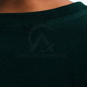 T-shirt homme en coton mélangé, manches courtes, coupe confortable, couleur unie, idéal pour les tenues d'été, meilleur prix. - Product Image 5