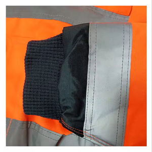 Wholesale Winter Safety <b>Jackets</b> High Visibility Construction <b>Pilot</b> <b>Jacket</b> with Reflective Waterproof Workwear Design - Product Image 5