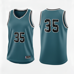 Ensemble de maillots et shorts de basket-ball personnalisés pour jeunes et adultes, design sublimé réversible, fabricant en gros - Product Image 5