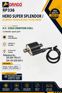 อะไหล่ไฟฟ้ามอเตอร์ไซค์ คอยล์จุดระเบิดประสิทธิภาพสูง HT สำหรับ Suzuki Access 125 ES รุ่น Hot Sale Hero Super Splendor Glamour - Product Image 5