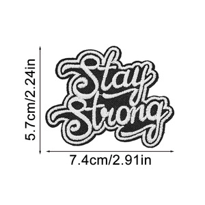 Factory Price Twill Bulk Order <b>Sew</b> <b>on</b> Badge <b>Patch</b> West Cowboy Custom Embroidered <b>Patch</b> for Truck Hat - Product Image 3