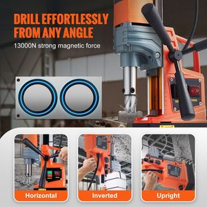 Trapano Magnetico Portatile Elettrico da 1300W, Diametro di Foratura 1.6, 810 RPM a Vuoto, 2810 Lbf di Forza di Perforazione - Product Image 4