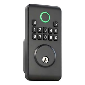 Serratura Intelligente con Design Innovativo Easy-Grip, Ingresso Senza Chiave, Codici Utente Personalizzabili, Blocco Automatico con Chiave e Funzione Deadbolt - Product Image 1