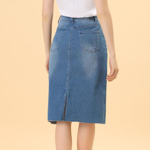 Falda Vaquera Mini con Lentejuelas para Mujer, Ligera, de Primera Calidad, Cómoda, Diseño Moderno, Estilo Casual, Temporada de Otoño, Gran Venta - Product Image 2