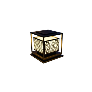 Inox <b>Post</b> Lantern 3500K Warm White AC 220V for Luxury Villa Hotel Resort Garden Decorative Pillar Gate - Product Image 1