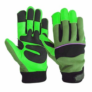 Gants de mécanicien en cuir de mouton renforcé, résistants, doux et confortables, pour la protection au travail industriel - Product Image 5