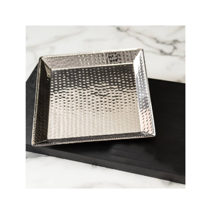 Handmade Creative Stainless Steel Serving Tray Best <b>For</b> Home Guest room Bedroom Juice Glass Tea <b>Cup</b> Serving & Storage tray - Product Image 6
