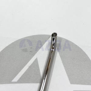 Tubo receptor curvo de acero inoxidable profesional de 45 grados para perforaciones corporales, de 3 mm a 10 mm, 77 mm de longitud, herramienta de calidad profesional. - Product Image 5