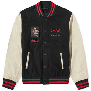 Custom Embroidered <b>Men's</b> Varsity <b>Jacket</b> Vintage <b>Leather</b> Sleeve Baseball Bomber <b>Jacket</b> Hip Hop Streetwear Letterman <b>Jacket</b> Unisex - Product Image 6