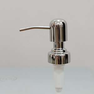Pompe de Remplacement pour Flacon de Lotion au Design Moderne et Élégant, Finition Miroir, en Acier Inoxydable, Pompe Premium pour Flacon d'Articles de Toilette d'Hôtel - Product Image 5