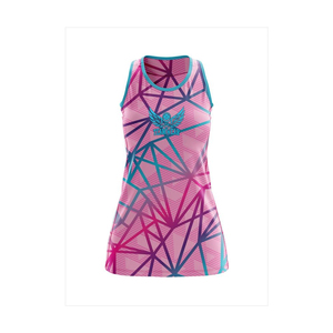 Uniforme de netball pour femmes adultes de haute qualité, couleur personnalisée, respirant, 100% polyester, jersey d'entraînement à séchage rapide, vêtements de sport bon marché - Product Image 4