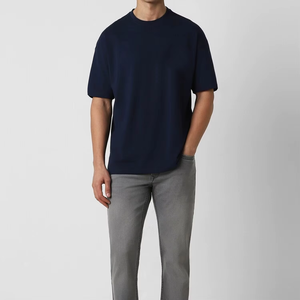 Camiseta de Hombre con Cuello Redondo 100% Algodón de Alta Calidad, Impresión Digital Frontal, Corte Regular, Secado Rápido, Lisa - Product Image 6