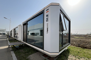 Casa Cápsula Espacial Prefabricada Moderna, Casa Modular Pequeña, Cabaña Contenedor con Estructura de Acero, Rápida para Uso en Oficinas, Villas y Apartamentos - Product Image 6