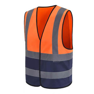 Gilet de sécurité réfléchissant en polyester respirant à prix abordable, haute visibilité, faible MOQ, conforme ANSI Classe 2, personnalisable - Product Image 2
