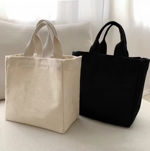 Sac fourre-tout en toile de coton durable, grande capacité, réutilisable, sac d'épicerie personnalisé, imprimé, écologique, sac de shopping vintage pour femme - Product Image 3