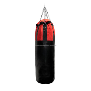 Best Quality Custom Professional Leather Heavy Duty <b>Boxing</b> <b>Punching</b> <b>Bags</b> for Sale Custom <b>Punching</b> & Sand <b>Bags</b> - Product Image 4