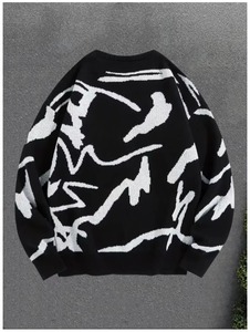 Pull pour homme en tricot premium, coupe décontractée, manches longues, confort quotidien, vêtements en gros, 3000 pièces - Product Image 3