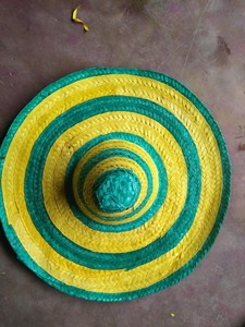 [HIGH QUALITY] Mexico Hat Sustainable Handwoven <b>Straw</b> Hat Breathable Sun Shade for Party - Product Image 3