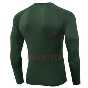 Créez votre propre rashguard personnalisé à manches longues – Rashguards unis pour hommes de qualité supérieure - Product Image 2