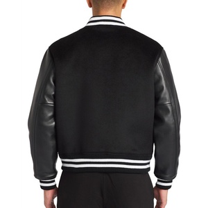 Veste d'hiver pour homme de haute qualité, style décontracté, personnalisable OEM ODM, prix abordable, veste de baseball, fournisseur en gros, veste varsity - Product Image 5