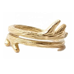 Servilletero decorativo de gran venta, vajilla moderna, de Metal servilletero, mesa de comedor, bodas, fiestas, restaurantes, servilletero - Product Image 3