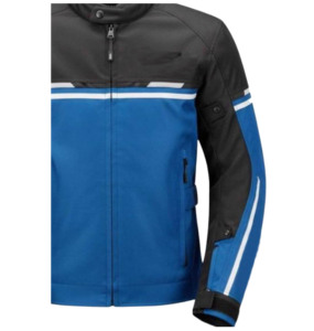 Chaqueta de Motociclismo para Hombre, Resistente al Viento, con Gorro Desmontable y Diseño de Banda Reflectante, para Aventuras - Product Image 4