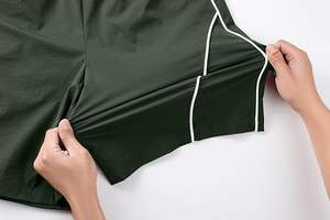 Pantalones Cortos Casuales para Hombre, de Secado Rápido, Cintura Elástica con Cordón, Ligeros, para Deporte o Playa - Product Image 6