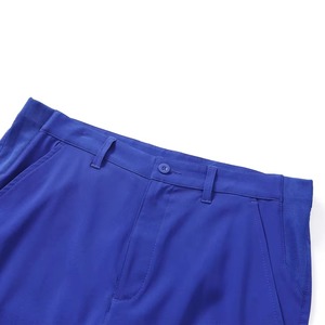 Pantalon de costume gris foncé pour homme, coupe slim, avec fermeture boutonnée devant et derrière - Product Image 5