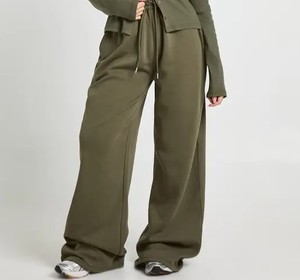 Conjunto de Sudadera y Pantalones Deportivos de Algodón para Mujer, Logotipo Personalizado, OEM ODM, Fabricante de Ropa al por Mayor de Marca Privada - Product Image 6
